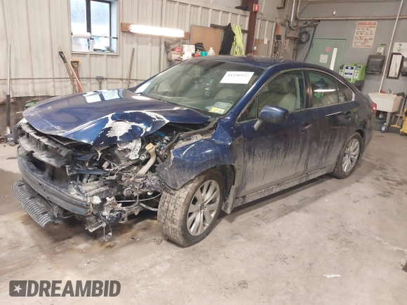 2015 Subaru Legacy 2.5i Premium with VIN 4S3BNAC69F3041623, listed as a IAAI auction lot 41190922 with 161,484 mi miles. Bid and sale history available at carsss.com. Image 2.