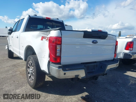 2021 Ford F-250 XL with VIN 1FT7W2BT3MED91539, listed as a IAAI auction lot 41868727 with 69,697 mi miles and . Bid and sale history available at DreamBid. Image 3.