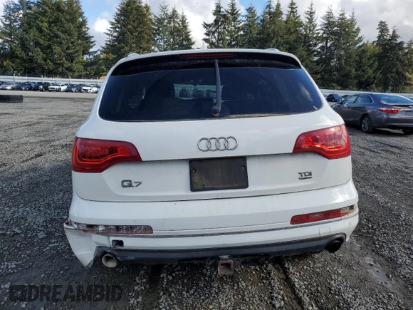 2010 Audi Q7 3.0L TDI Premium with VIN WA1CMAFE4AD007211, listed as a Copart auction lot 76066084 with 115,644 mi miles and Salvage Title. Bid and sale history available at carsss.com. Image 6.