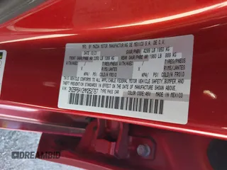 2021 Mazda 3 2.5 Turbo с VIN 3MZBPBAY2MM252787, выставлен на аукционе IAAI как лот 41861263 с пробегом 38 670 миль миль и . История ставок и продаж доступна на DreamBid. Изображение 9.