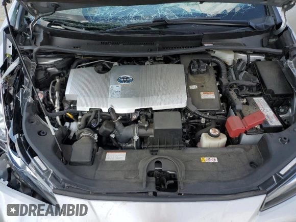2021 Toyota Prius LE with VIN JTDL9MFU0M3030950, listed as a Copart auction lot 64421325 with 46,235 mi miles and Salvage title. Bid and sale history available at DreamBid. Image 11.