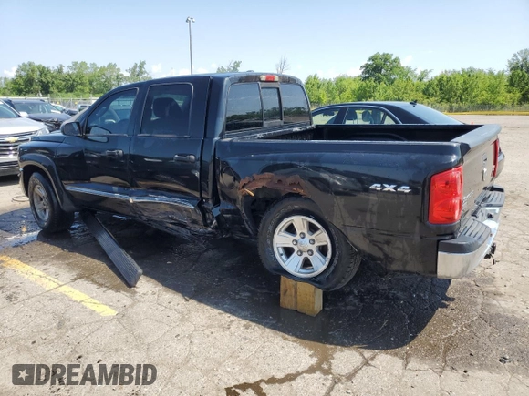 2008 Dodge Dakota Laramie with VIN 1D7HW58N98S609009, listed as a Copart auction lot 63204865 with 100,366 mi miles and Clean title. Bid and sale history available at DreamBid. Image 2.