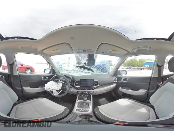 2023 Hyundai Venue SEL with VIN KMHRC8A32PU247461, listed as a Copart auction lot 59963175 with 39,036 mi miles and Salvage title. Bid and sale history available at DreamBid. Image 16.