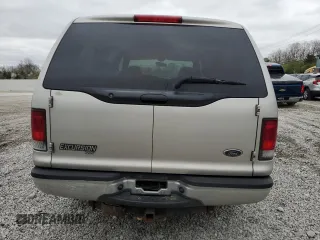 2002 Ford Excursion XLT with VIN 1FMNU41S22EC86209, listed as a Copart auction lot 51261065 with 202,942 mi miles and Salvage title. Bid and sale history available at DreamBid. Image 6.