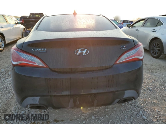 2013 Hyundai Genesis Coupe 2.0T Premium with VIN KMHHT6KD4DU111514, listed as a Copart auction lot 50181145 with 62,734 mi miles and Salvage Title. Bid and sale history available at carsss.com. Image 6.