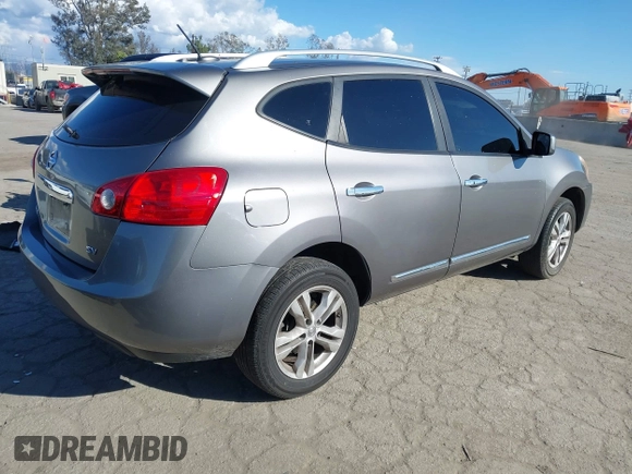 2013 Nissan Rogue S with VIN JN8AS5MT5DW534411, listed as a IAAI auction lot 41755909 with 167,927 mi miles. Bid and sale history available at carsss.com. Image 4.