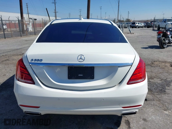 2017 Mercedes-Benz S 550 with VIN WDDUG8CB0HA322948, listed as a IAAI auction lot 41651423 with Not Provided miles and . Bid and sale history available at carsss.com. Image 15.