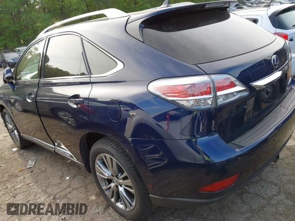 2013 Lexus RX 450h z VIN JTJBC1BA4D2052072, wystawiony jako IAAI lot #42076657 z przebiegiem 138 396 mil mil oraz . Historia ofert i sprzedaży dostępna na DreamBid. Obrazek 3.