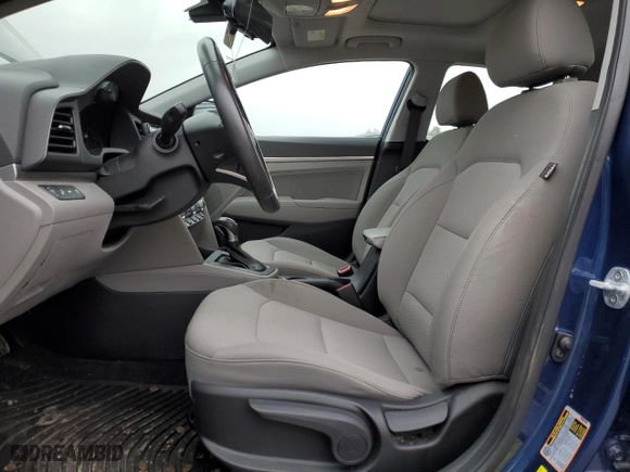 2020 Hyundai Elantra Value Edition with VIN 5NPD84LF4LH615367, listed as a Copart auction lot 68615564 with 9,638 mi miles and Non Repairable. Bid and sale history available at carsss.com. Image 7.