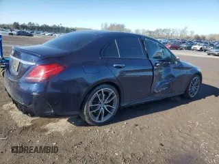 2020 Mercedes-Benz C 43 AMG with VIN WDDWF6EB3LR557917, listed as a Copart auction lot 88115195 with 29,456 mi miles and Salvage Title. Bid and sale history available at carsss.com. Image 3.