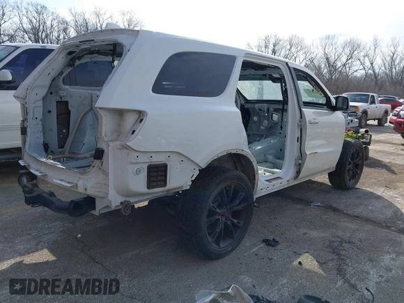 2018 Dodge Durango SRT with VIN 1C4SDJGJXJC219131, listed as a IAAI auction lot 41666668 with Not Provided miles and . Bid and sale history available at carsss.com. Image 4.