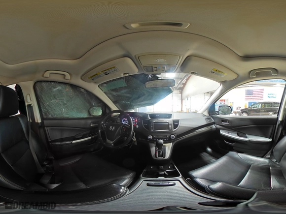 2012 Honda CR-V EX-L with VIN 2HKRM4H70CH628359, listed as a Copart auction lot 53029365 with 128,083 mi miles and Salvage Title. Bid and sale history available at carsss.com. Image 14.