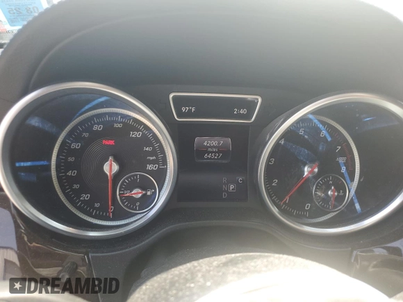 2017 Mercedes-Benz GLS 450 with VIN 4JGDF6EE6HA934415, listed as a Copart auction lot 62760175 with 64,527 mi miles and Salvage title. Bid and sale history available at DreamBid. Image 9.