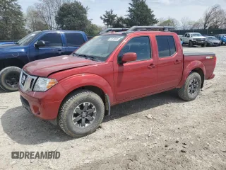 2017 Nissan Frontier Pro-4X z VIN 1N6DD0EV8HN742295, wystawiony jako Copart lot #51616845 z przebiegiem 95 886 mil mil oraz Czysty tytuł • Clean title. Historia ofert i sprzedaży dostępna na DreamBid. Obrazek 1.