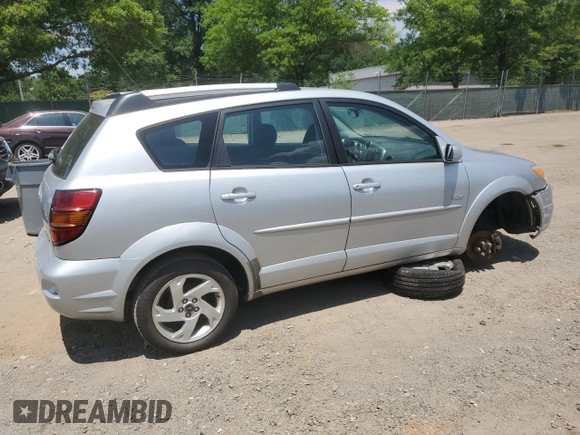2005 Pontiac Vibe z VIN 5Y2SL638X5Z443554, wystawiony jako Copart lot #61015955 z przebiegiem 165 501 mil mil oraz Szkoda całkowita • Salvage title. Historia ofert i sprzedaży dostępna na DreamBid. Obrazek 3.