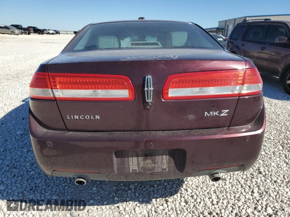 2011 Lincoln MKZ with VIN 3LNHL2GC4BR775387, listed as a Copart auction lot 41779515 with Not Provided miles and Salvage Title. Bid and sale history available at carsss.com. Image 6.