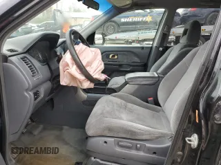 2005 Honda Pilot EX with VIN 5FNYF18495B001591, listed as a Copart auction lot 53043035 with 181,887 mi miles and Salvage Title. Bid and sale history available at carsss.com. Image 7.