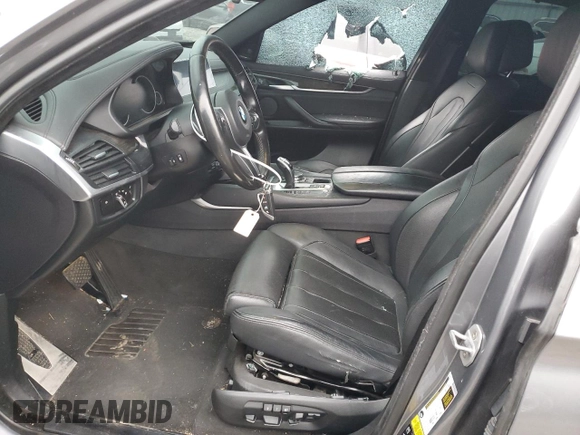 2016 BMW X6 xDrive50i with VIN 5UXKU6C57G0R34172, listed as a Copart auction lot 80620823 with 139,163 mi miles. Bid and sale history available at carsss.com. Image 7.