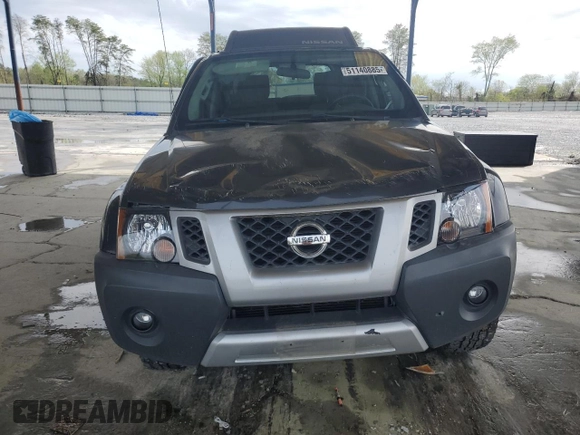 2014 Nissan Xterra X with VIN 5N1AN0NW3EN805368, listed as a Copart auction lot 51140885 with 120,104 mi miles and Salvage Title. Bid and sale history available at DreamBid. Image 5.