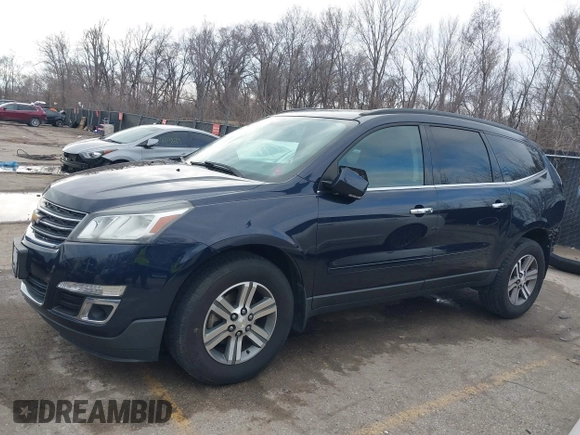 2017 Chevrolet Traverse LT with VIN 1GNKRHKD2HJ165669, listed as a IAAI auction lot 41748096 with 156,673 mi miles and . Bid and sale history available at DreamBid. Image 15.