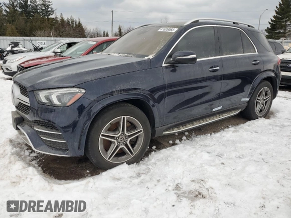 2020 Mercedes-Benz GLE 450 z VIN 4JGFB5KE6LA216665, wystawiony jako Copart lot #41626065 z przebiegiem 87 620 mil mil oraz Czysty tytuł • Clean title. Historia ofert i sprzedaży dostępna na DreamBid. Obrazek 1.