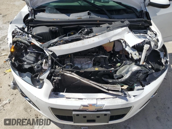 2016 Chevrolet Sonic LT with VIN 1G1JC5SH3G4178427, listed as a Copart auction lot 46332365 with Not provided miles and Salvage title. Bid and sale history available at DreamBid. Image 11.