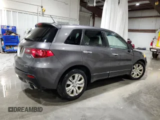 2010 Acura RDX Tech Pkg with VIN 5J8TB1H55AA007570, listed as a Copart auction lot 53146445 with 121,510 mi miles and Salvage Title. Bid and sale history available at carsss.com. Image 3.