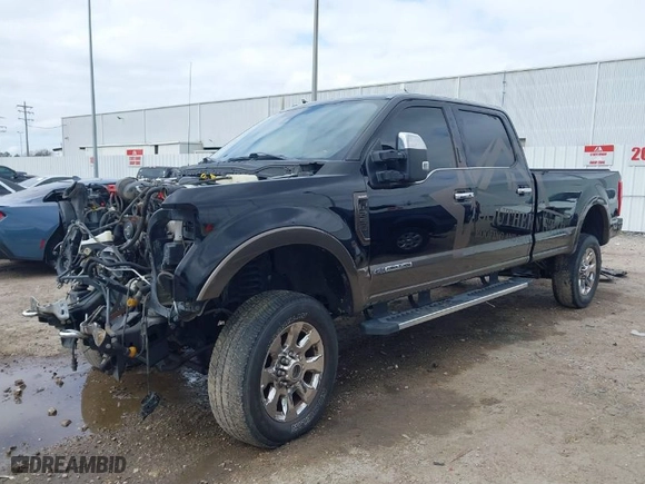 2017 Ford Super Duty F-250 SRW Lariat with VIN 1FT7W2BT7HEC14644, listed as a IAAI auction lot 41449381 with 125,963 mi miles. Bid and sale history available at carsss.com. Image 2.