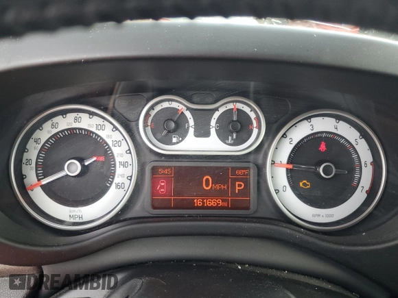 2014 FIAT 500L Trekking with VIN ZFBCFADH3EZ013560, listed as a Copart auction lot 58624435 with 161,669 mi miles and Non repairable. Bid and sale history available at DreamBid. Image 9.