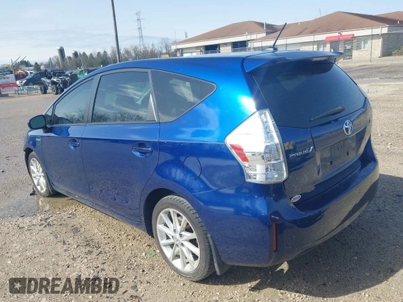 2013 Toyota Prius Two with VIN JTDZN3EUXD3272985, listed as a IAAI auction lot 42072007 with 135,785 mi miles and . Bid and sale history available at carsss.com. Image 3.