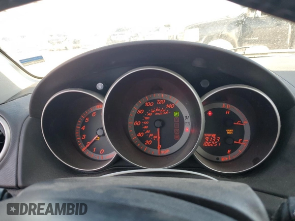 2006 Mazda 3 S Sport with VIN JM1BK144761434411, listed as a Copart auction lot 48255625 with 106,251 mi miles and Salvage Title. Bid and sale history available at DreamBid. Image 9.
