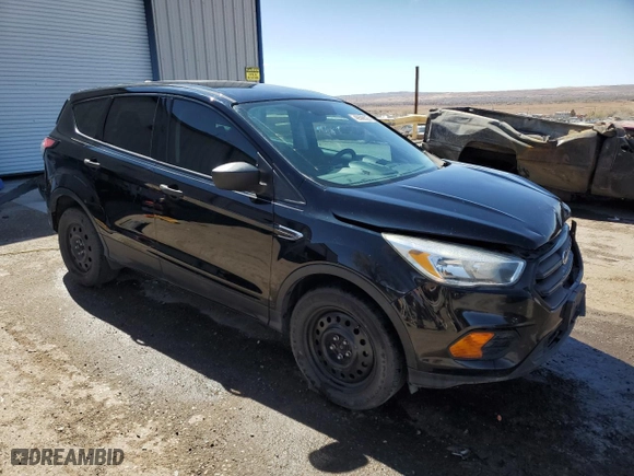 2017 Ford Escape S with VIN 1FMCU0F76HUE09397, listed as a Copart auction lot 49598525 with 135,899 mi miles and Salvage Title. Bid and sale history available at carsss.com. Image 4.