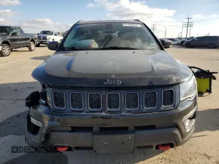 2020 Jeep Compass Trailhawk with VIN 3C4NJDDBXLT196297, listed as a Copart auction lot 87486584 with 108,766 mi miles and Salvage Title. Bid and sale history available at carsss.com. Image 5.