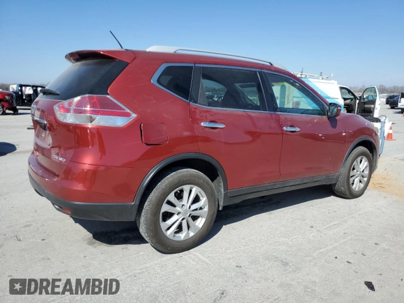 2014 Nissan Rogue SL with VIN 5N1AT2MV1EC818951, listed as a Copart auction lot 48773365 with 186,684 mi miles and Salvage Title. Bid and sale history available at carsss.com. Image 3.