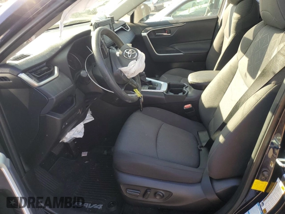 2019 Toyota RAV4 XLE with VIN JTMP1RFV8KD513544, listed as a Copart auction lot 73611684 with Not Provided miles and Salvage Title. Bid and sale history available at DreamBid. Image 7.