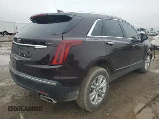2021 Cadillac XT5 FWD Luxury with VIN 1GYKNAR46MZ120144, listed as a Copart auction lot 85758424 with 39,471 mi miles and Salvage Title. Bid and sale history available at carsss.com. Image 3.
