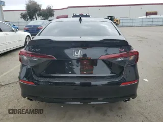 2025 Honda Civic Si with VIN 2HGFE1E50SH473225, listed as a Copart auction lot 43275915 with 4,756 mi miles and Salvage Title. Bid and sale history available at DreamBid. Image 6.