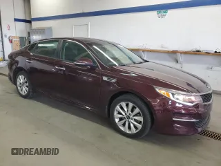 2018 Kia Optima LX with VIN 5XXGT4L33JG265983, listed as a Copart auction lot 53722745 with 82,233 mi miles and Salvage title. Bid and sale history available at DreamBid. Image 4.