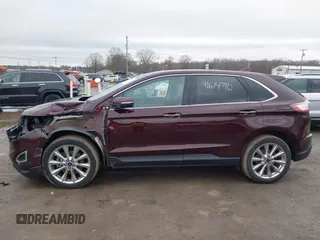 2018 Ford Edge Titanium with VIN 2FMPK4K83JBC46927, listed as a IAAI auction lot 41674710 with 77,979 mi miles. Bid and sale history available at carsss.com. Image 15.