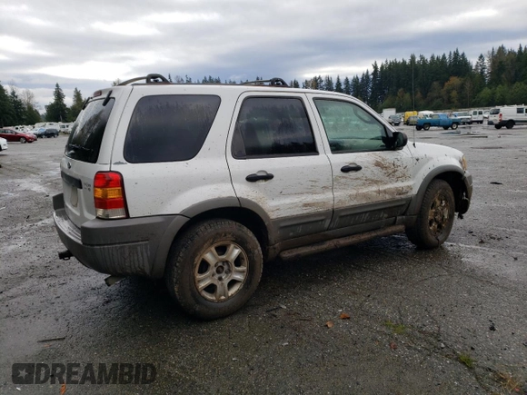 2001 Ford Escape XLT with VIN 1FMYU04181KC55393, listed as a Copart auction lot 76321074 with 223,327 mi miles and Salvage Title. Bid and sale history available at carsss.com. Image 3.
