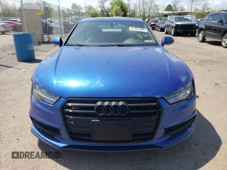 2018 Audi S7 Premium Plus with VIN WAUWFAFC8JN011684, listed as a Copart auction lot 51393594 with 56,741 mi miles. Bid and sale history available at carsss.com. Image 5.