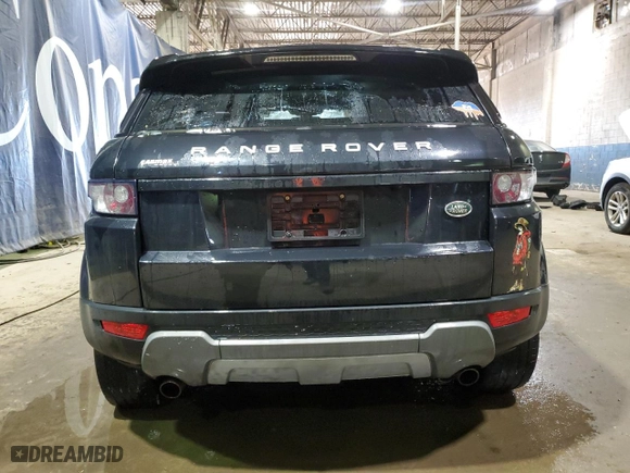 2015 Land Rover Range Rover Evoque Pure Plus with VIN SALVP2BG1FH046155, listed as a Copart auction lot 48176535 with 74,298 mi miles and Clean Title. Bid and sale history available at carsss.com. Image 6.