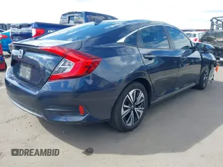 2017 Honda Civic Sedan EX-T with VIN 19XFC1F32HE010587, listed as a IAAI auction lot 41793102 with 98,724 mi miles. Bid and sale history available at carsss.com. Image 4.