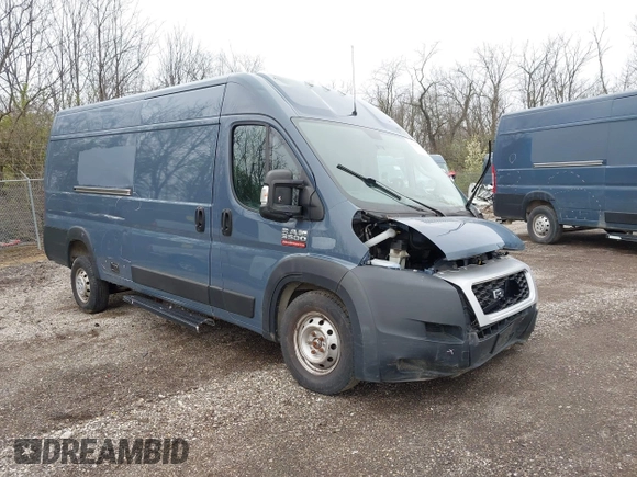 2019 Ram ProMaster Cargo with VIN 3C6URVJG9KE564263, listed as a IAAI auction lot 41929605 with Not Provided miles and . Bid and sale history available at carsss.com. Image 1.