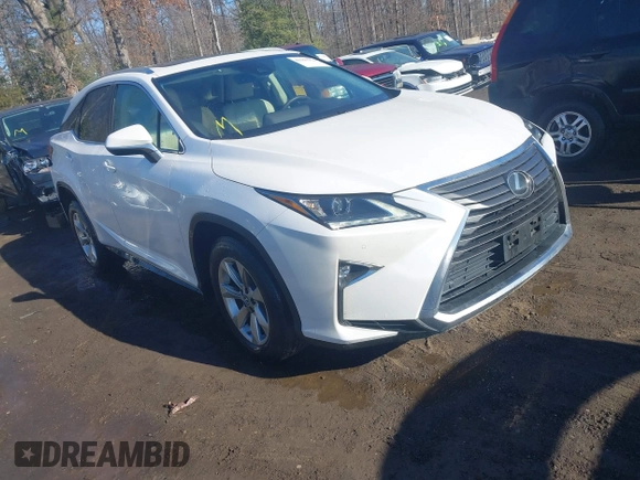 2018 Lexus RX 350 z VIN 2T2BZMCAXJC161520, wystawiony jako IAAI lot #41357954 z przebiegiem 105 427 mil mil oraz . Historia ofert i sprzedaży dostępna na DreamBid. Obrazek 1.