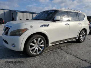 2012 Infiniti QX56 7-passenger with VIN JN8AZ2NF6C9518511, listed as a Copart auction lot 78303644 with 206,019 mi miles and Clean Title. Bid and sale history available at carsss.com. Image 1.