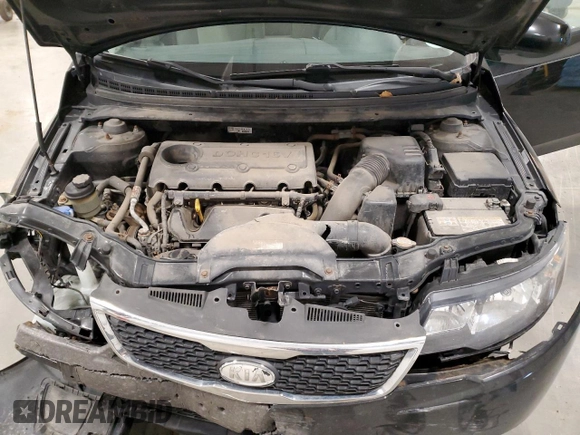 2011 Kia Forte LX with VIN KNAFT4A29B5435983, listed as a Copart auction lot 87684015 with 118,201 mi miles and Non Repairable. Bid and sale history available at carsss.com. Image 11.