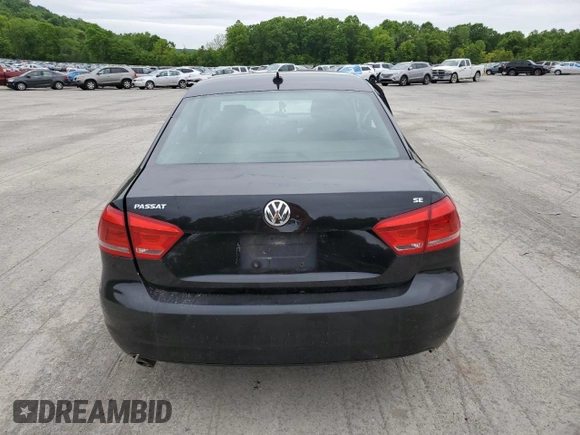 2013 Volkswagen Passat SE z VIN 1VWBH7A34DC028906, wystawiony jako Copart lot #58210265 z przebiegiem 294 953 mil mil oraz Szkoda całkowita • Salvage title. Historia ofert i sprzedaży dostępna na DreamBid. Obrazek 6.