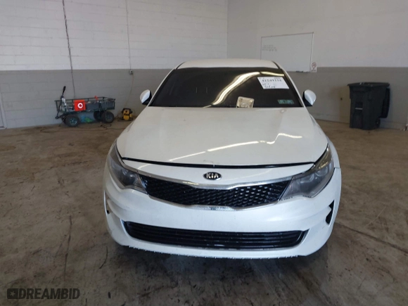 2017 Kia Optima LX with VIN 5XXGT4L30HG170906, listed as a IAAI auction lot 41549334 with 222,478 mi miles. Bid and sale history available at carsss.com. Image 12.