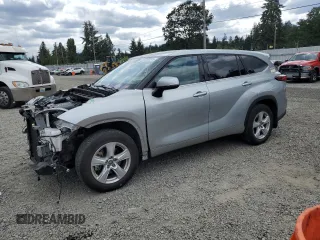 2021 Toyota Highlander L z VIN 5TDBZRBH4MS536328, wystawiony jako Copart lot #61463315 z przebiegiem 47 798 mil mil oraz Szkoda całkowita • Salvage title. Historia ofert i sprzedaży dostępna na DreamBid. Obrazek 1.